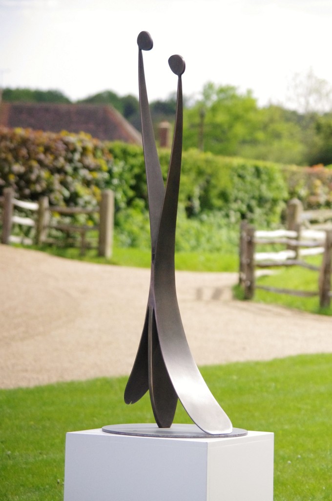 Stainless Steel Garden Sculpture | Contemporary Garden Art - Chris Bose